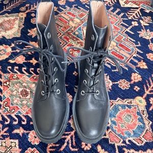 Madewell Combat Boots Size 8
